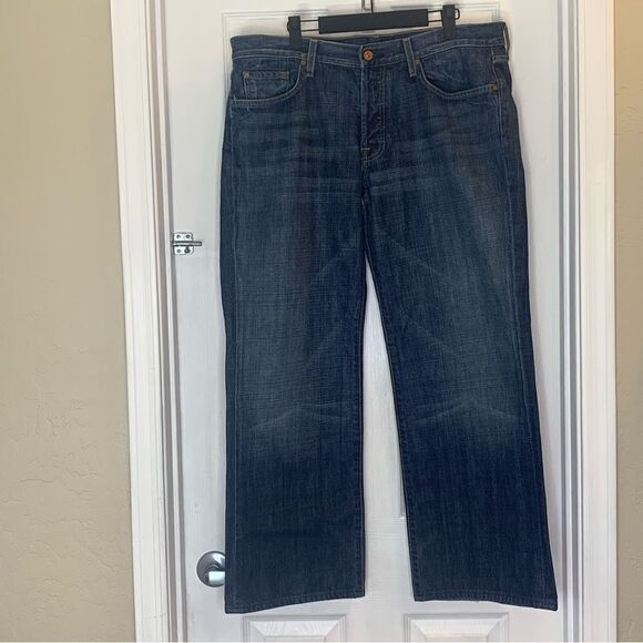 7 for All Mankind Relaxed Jeans Size 36 - Picture 1 of 11